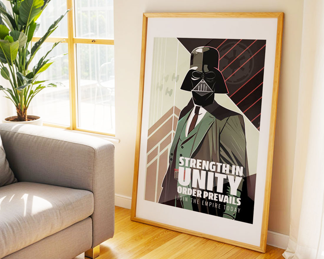 Darth Vader Recruitment Digital Poster/Print