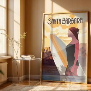 Santa Barbara Digital Poster/Print